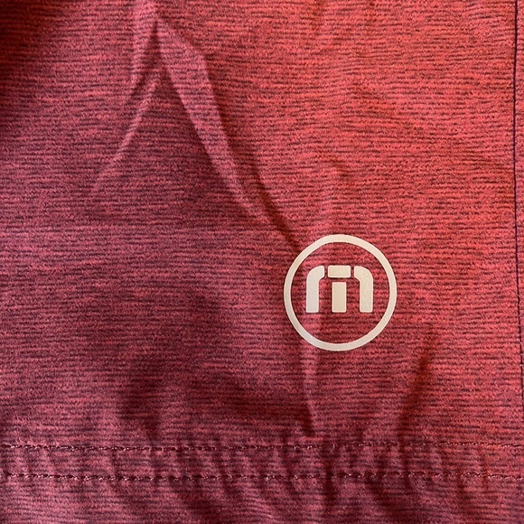 Travis Mathew maroon men’s drawstring‎ shorts. Size L. O2. - Picture 2 of 5